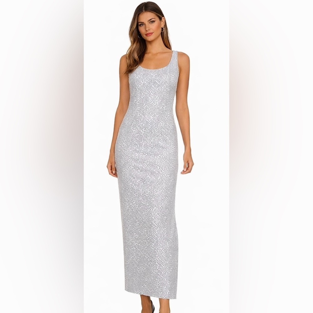 J. McLaughlin size XS Catalina maxi dress with built in bra like new condition